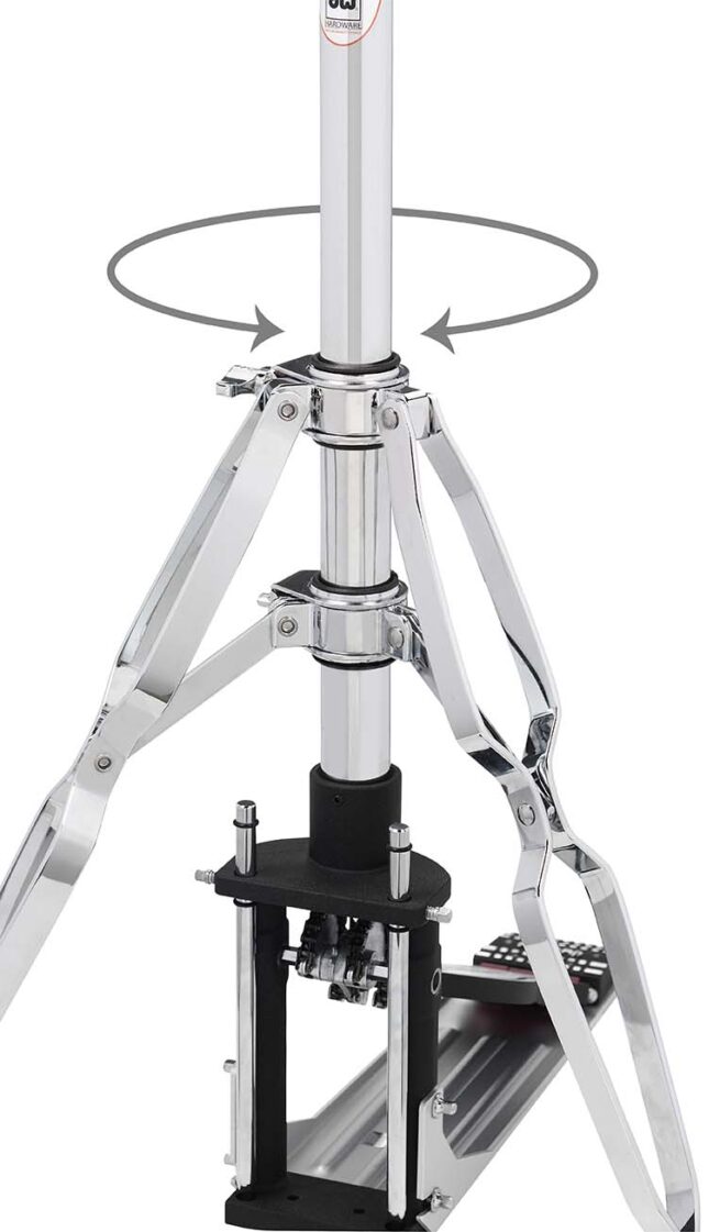 DWCP9500D - 9000 SERIES 3-LEG HI-HAT STAND - Image 2